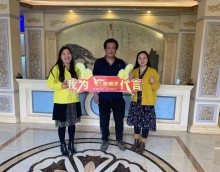 參觀簽約加盟，友情漆新年增添新伙伴